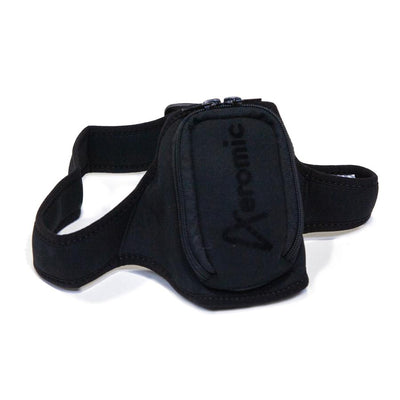 Full view of black Aeromic Zipster Mic Belt.